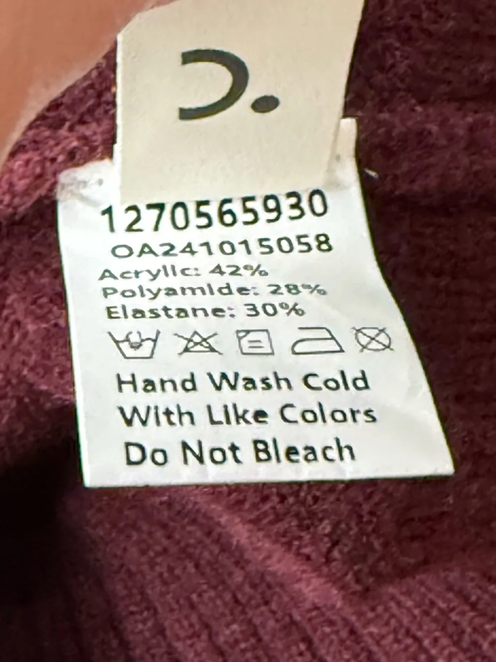 Commense Burgundy Velvet Bow Sweater Cropped Lantern Sleeve Coquette Romantic M - Picture 10 of 15